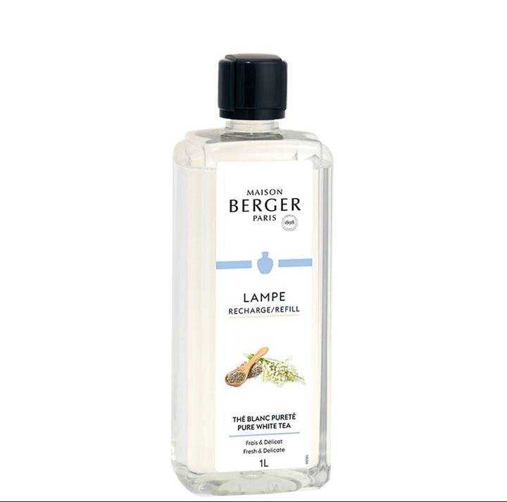 1L Pure White tea : น้ำหอมชนิดเติมตะเกียงน้ำหอม กลิ่น เพียวไวท์ ที