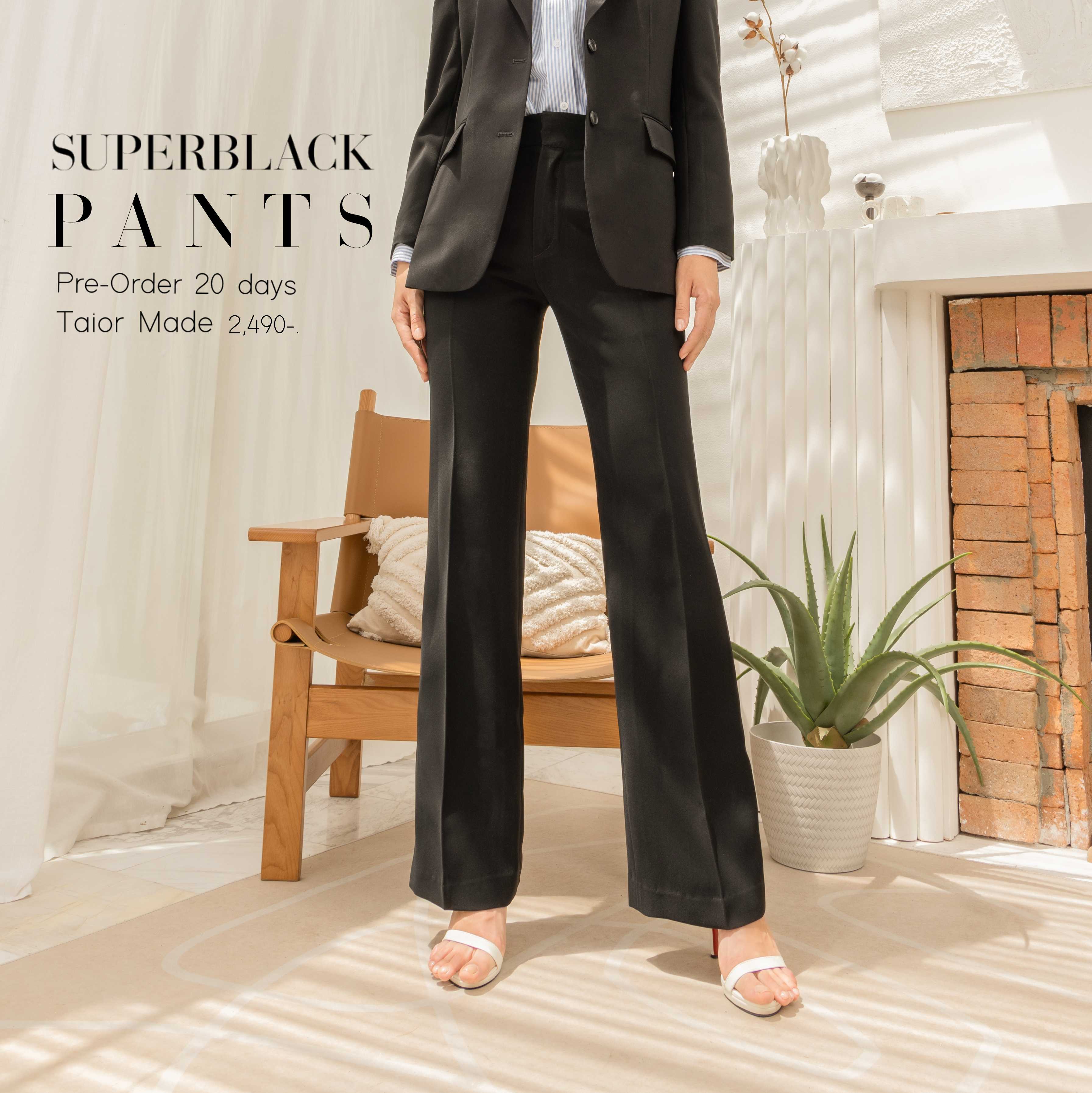 Pre-Order กางเกงรุ่น Superblack Pants