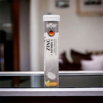 Effer Zinc+Vitamin C 15’s