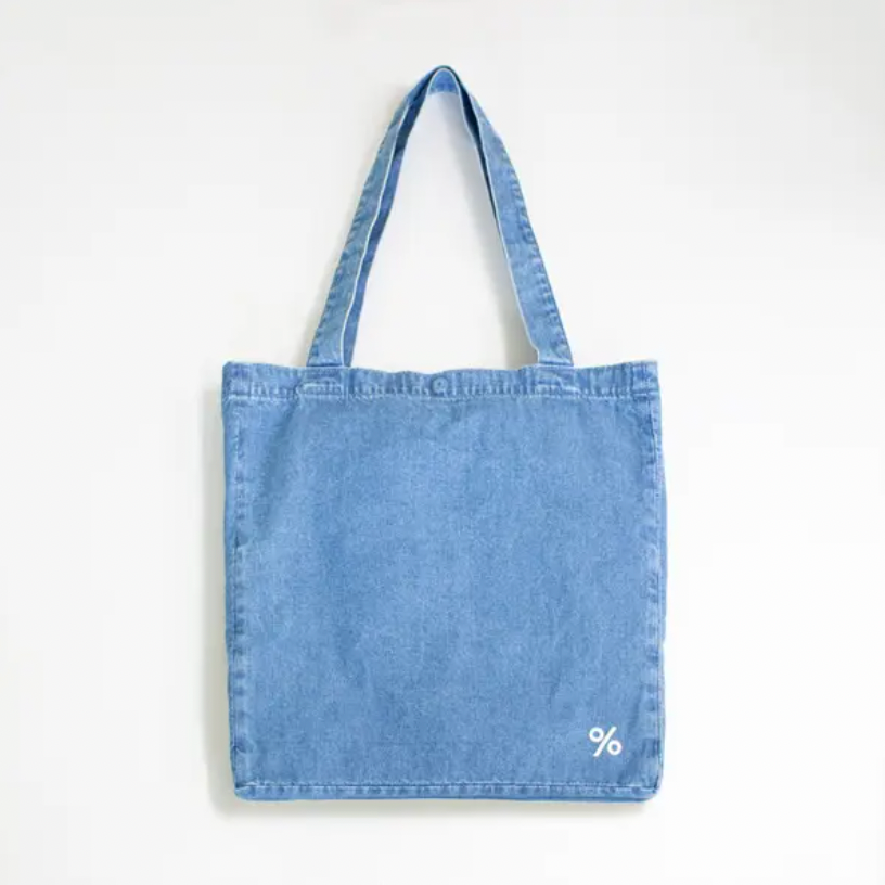% Denim Bag