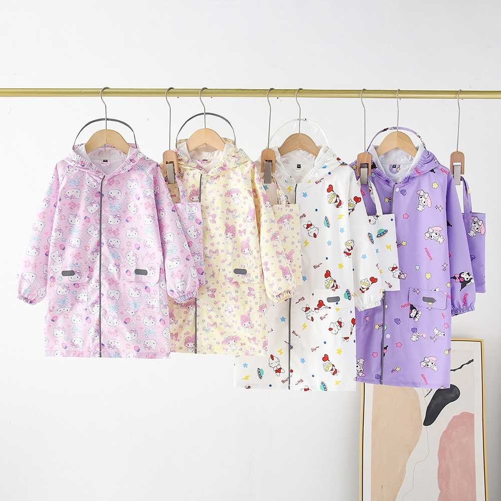 พร้อมส่ง!! เสื้อกันฝนลายการ์ตูน Rain coat kids