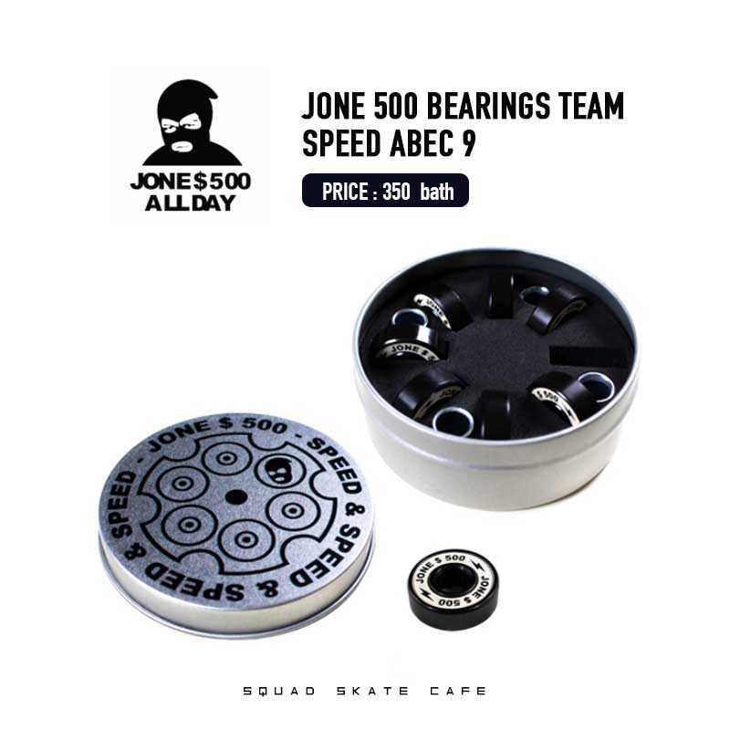 JONE 500 BEARINGS TEAM SPEED ABEC 9