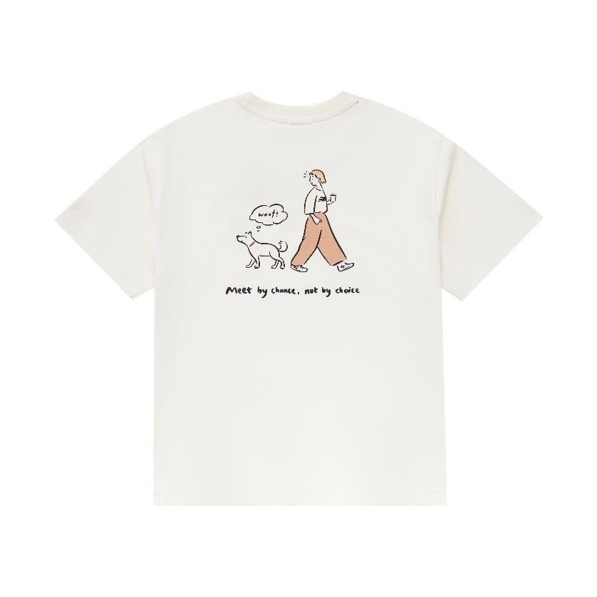 เสื้อ Live with New Balance - Coffee and Dog [pre-order]