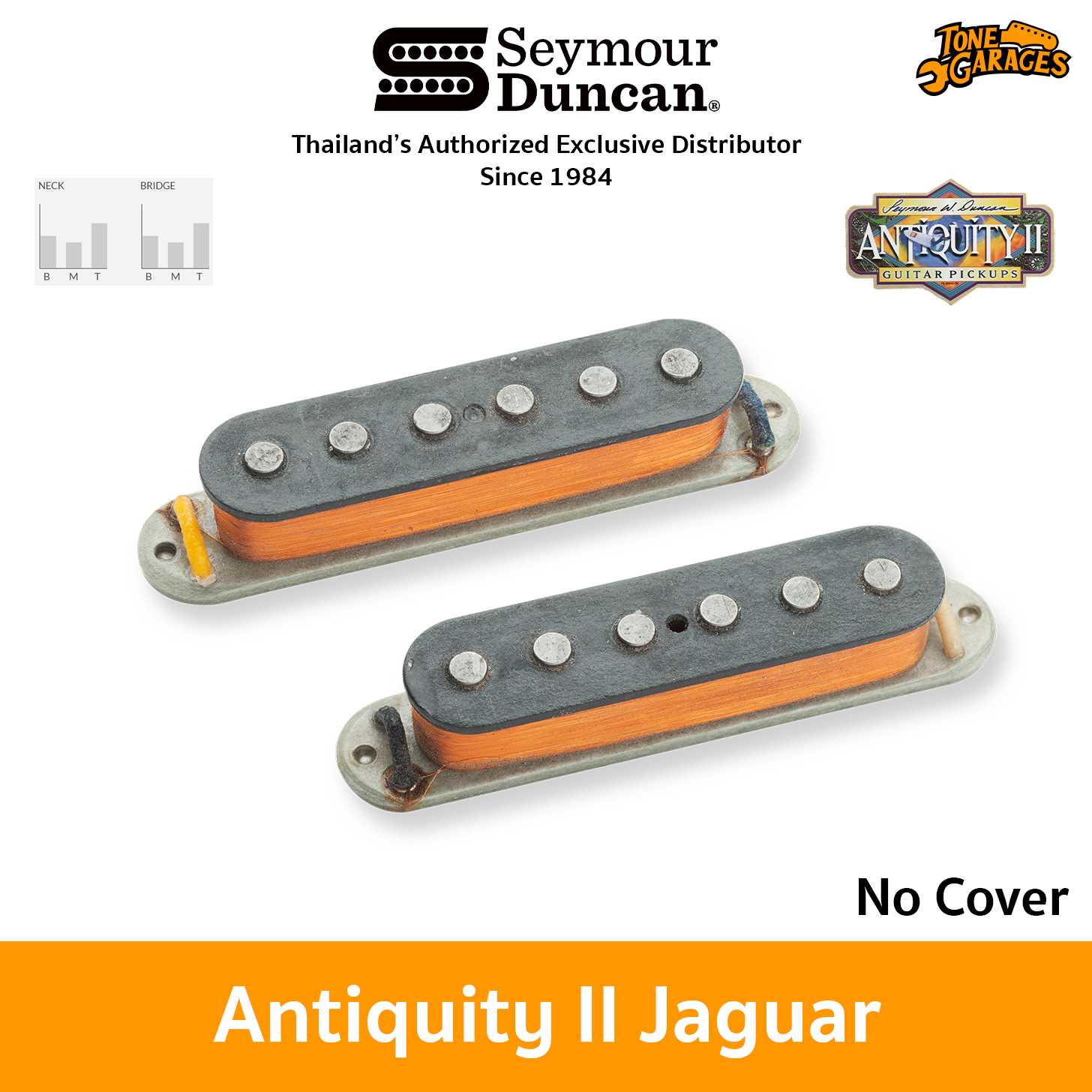 Seymour Duncan Antiquity II 60s Jaguar Pickup ปิ๊กอัพ กีต้าร์ไฟฟ้า ของแท้ 100% Made in USA