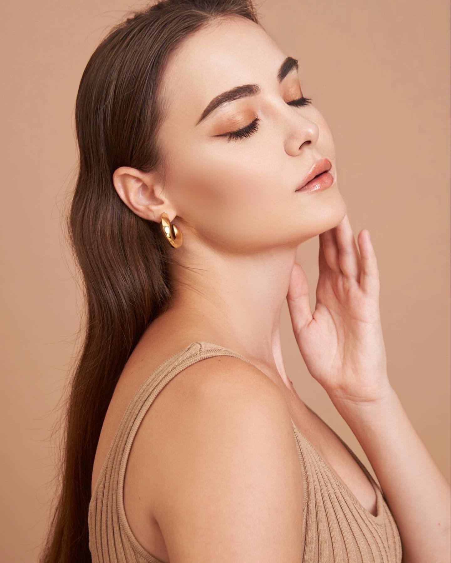 Marina Gold Plated Earrings
