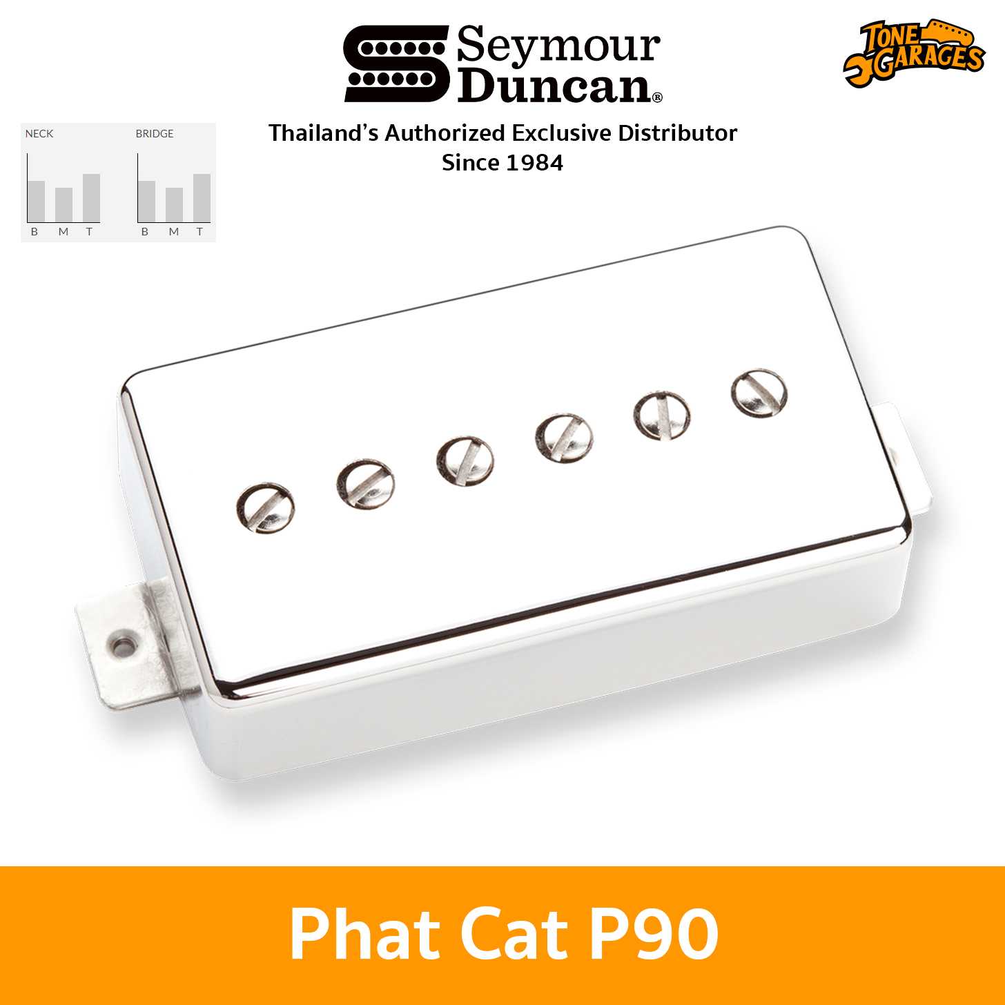 Seymour Duncan Phat Cat P-90 SPH90-1 Pickup ปิ๊กอัพ กีต้าร์ไฟฟ้า ของแท้ Made in USA