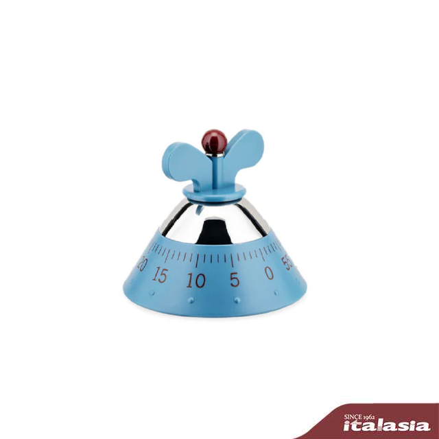 Alessi Kitchen timer in thermoplastic resin Mechanical movement
