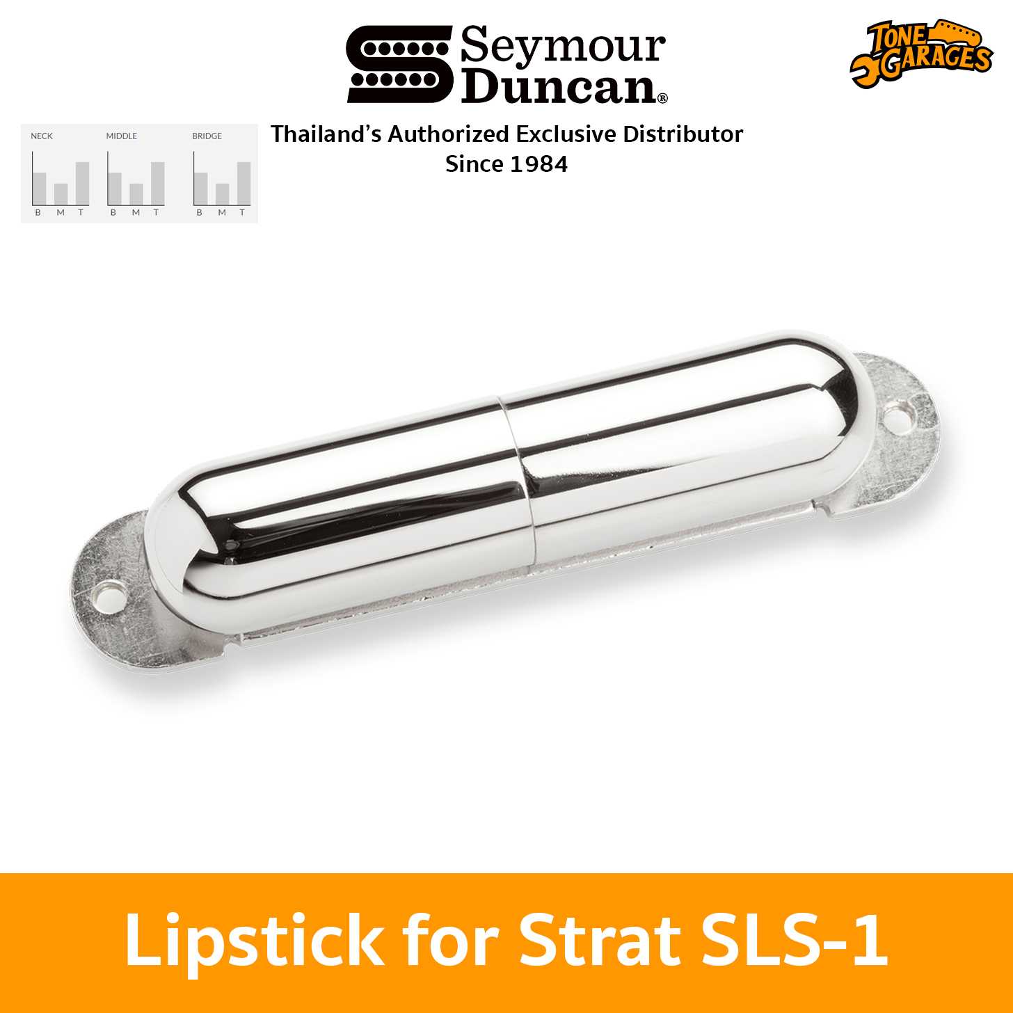 Seymour Duncan SLS-1 Lipstick for Strat ปิ๊กอัพกีต้าร์ไฟฟ้า ของแท้ Made in USA