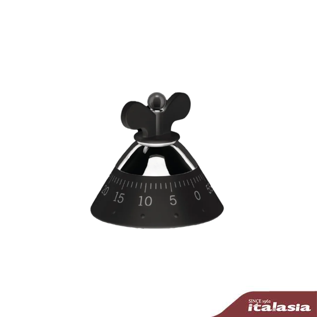 Alessi Kitchen timer in thermoplastic resin Mechanical movement