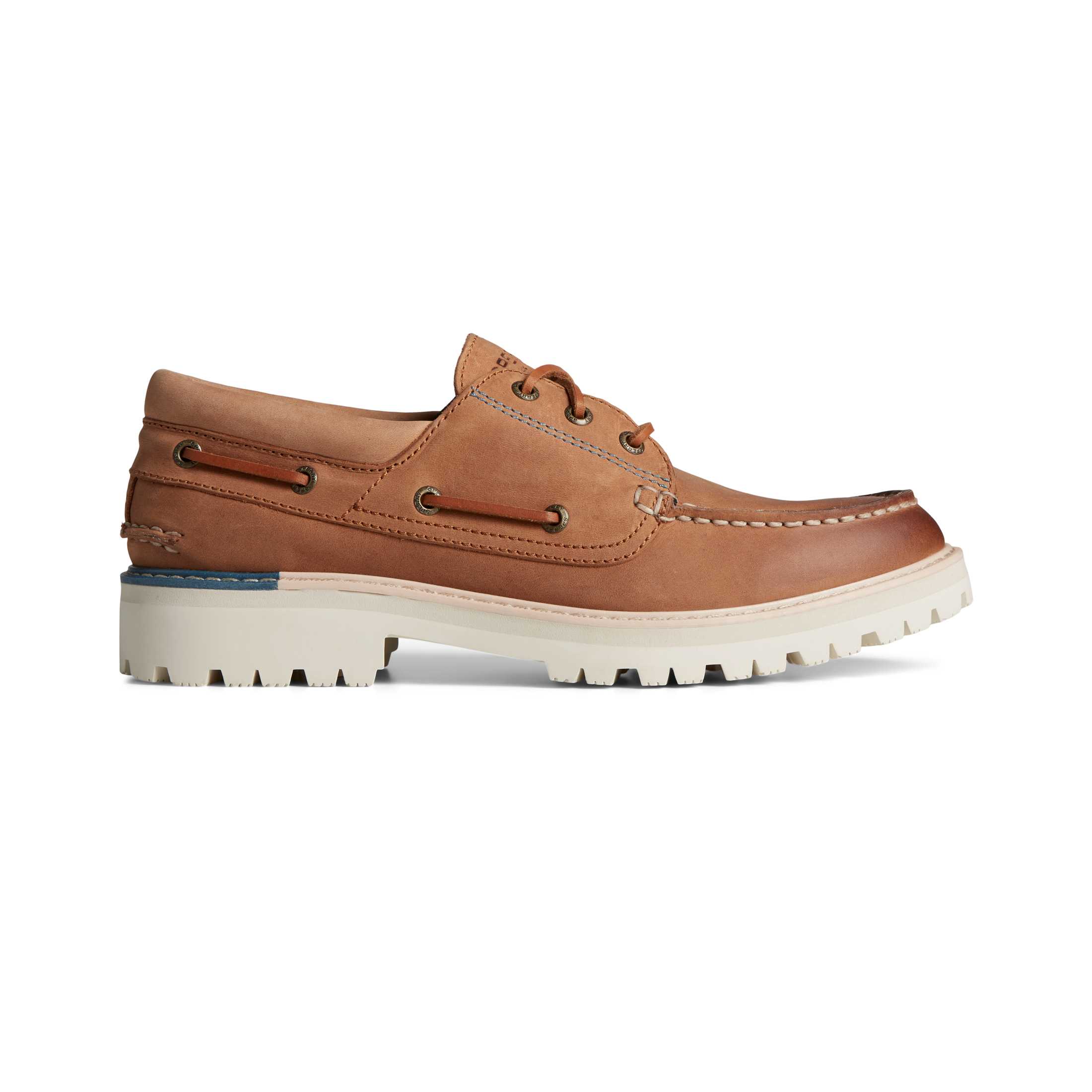 SPERRY STS25158 A/O Lug 3-Eye รองเท้าโบ๊ทชูส์ ผู้ชาย สีน้ำตาล ( BOAT )
