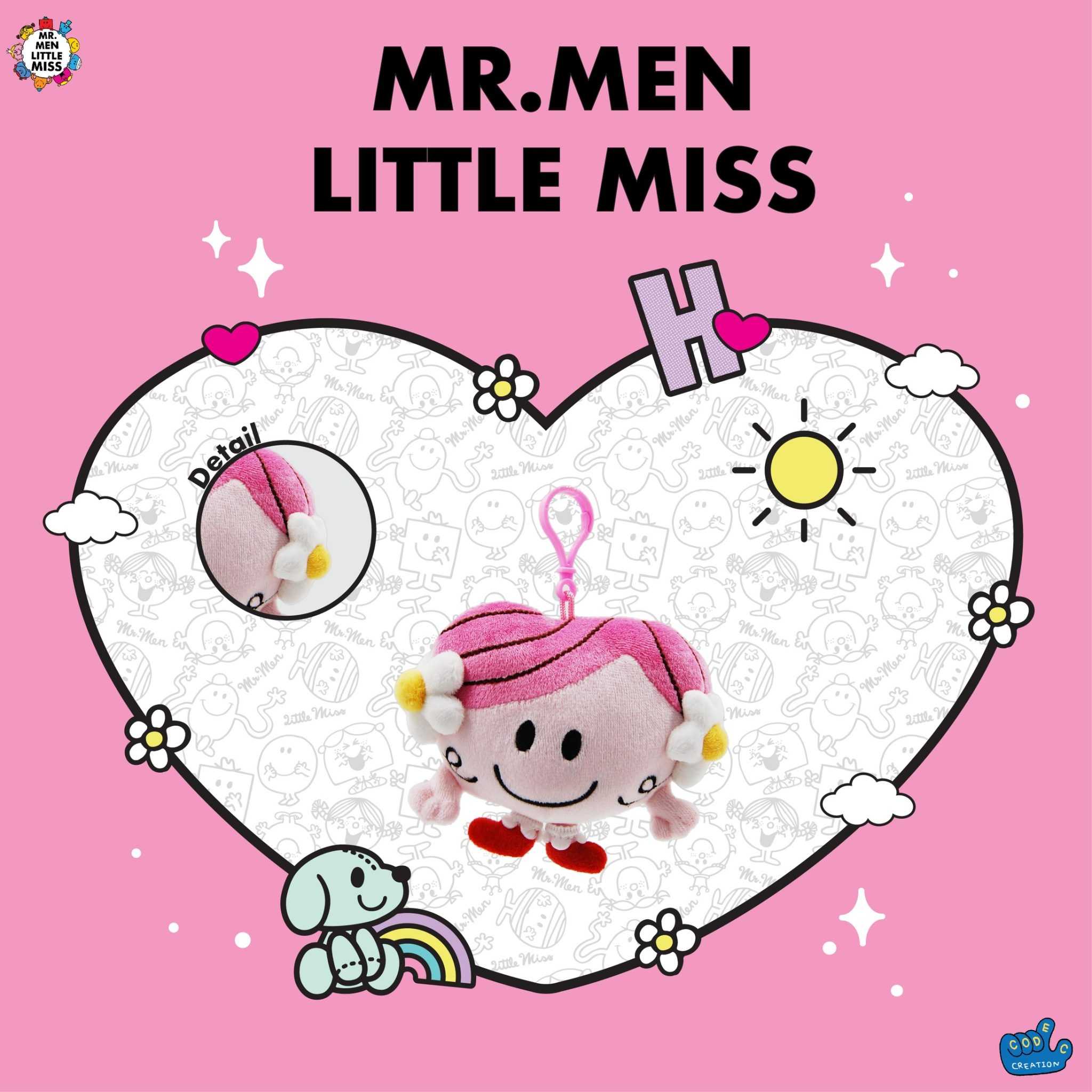 พวงกุญแจ Little Miss HUG (Mr.Men Little Miss)