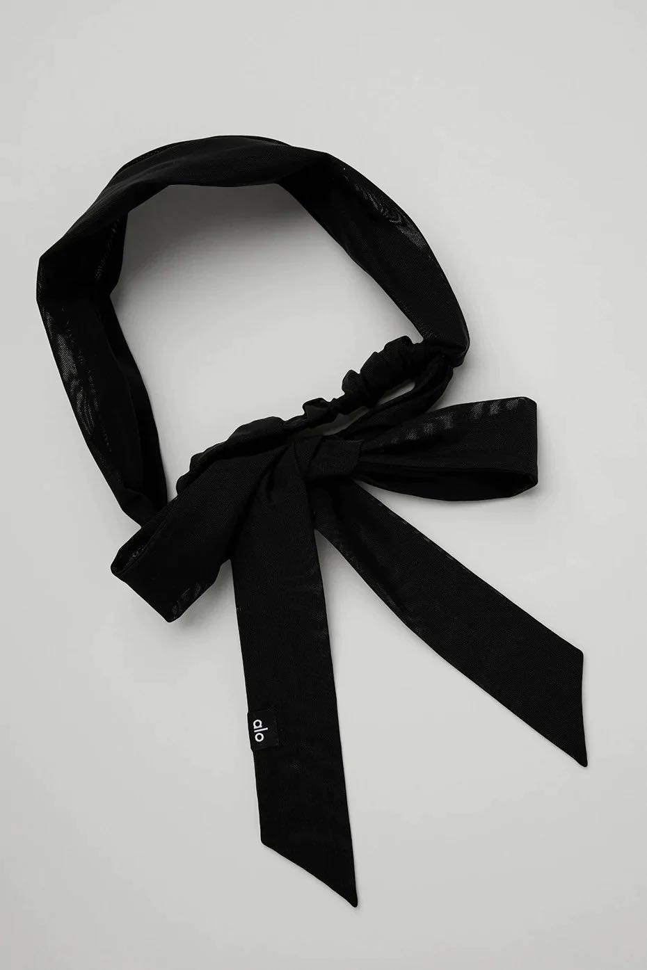 ALO Fresh Mesh Tie Headband