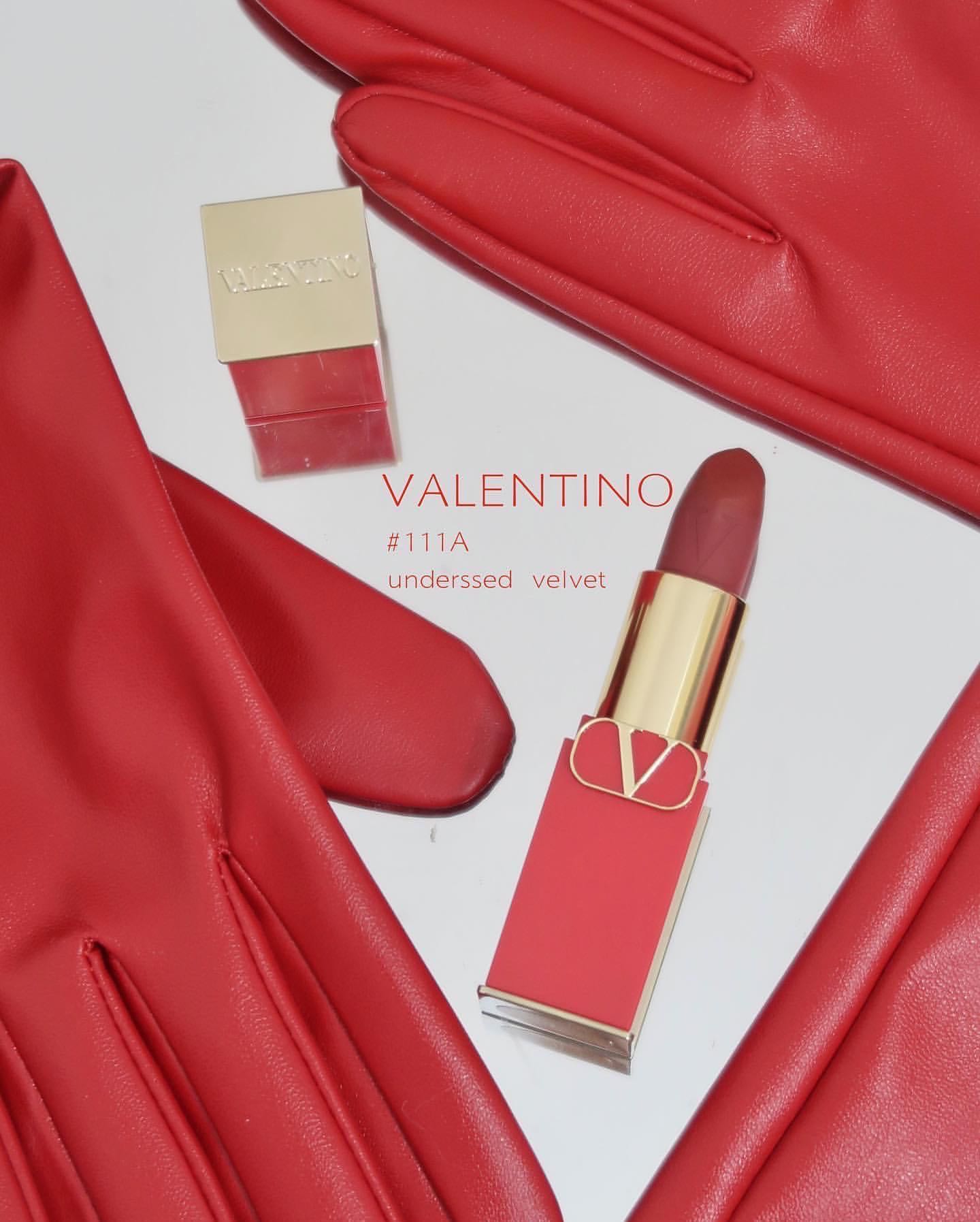 Valentino Rosso valentino Lipstick Matte เบอร์ 111a Sweet Pastel