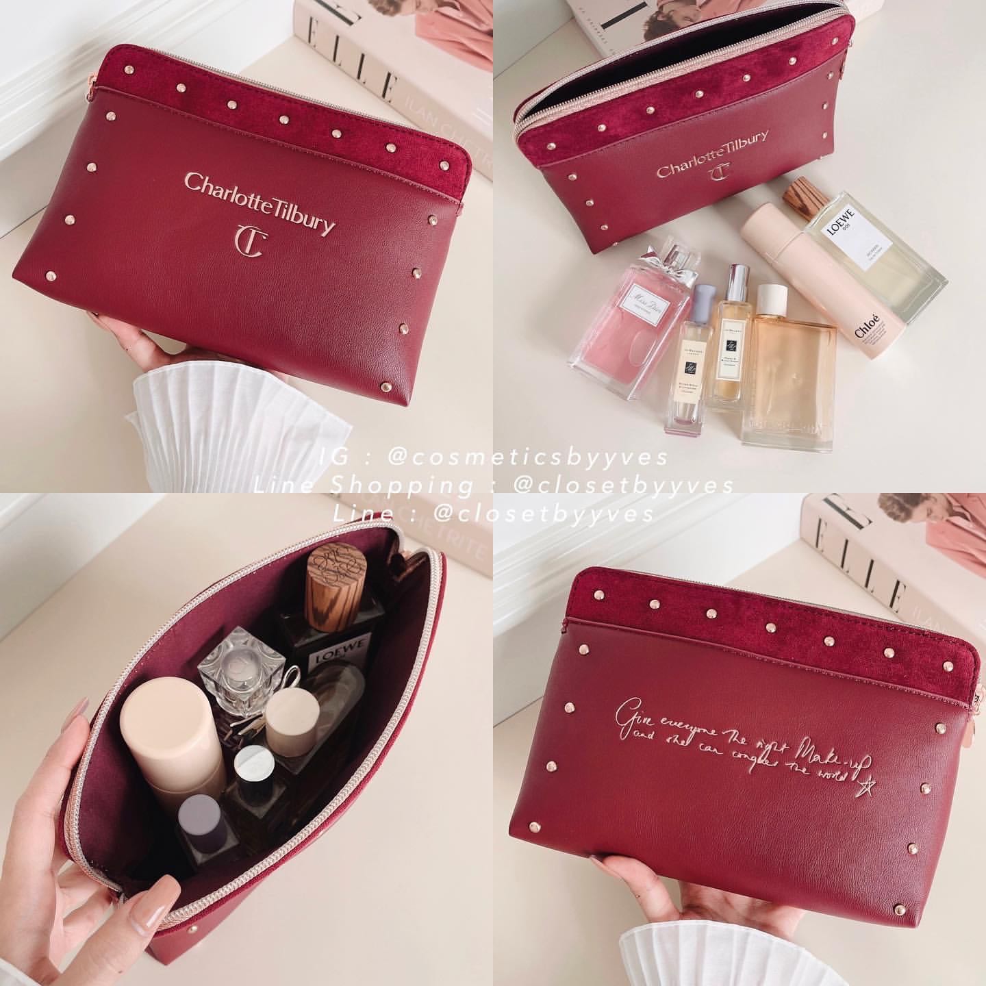 Charlotte Tilbury Cosmetics Bag