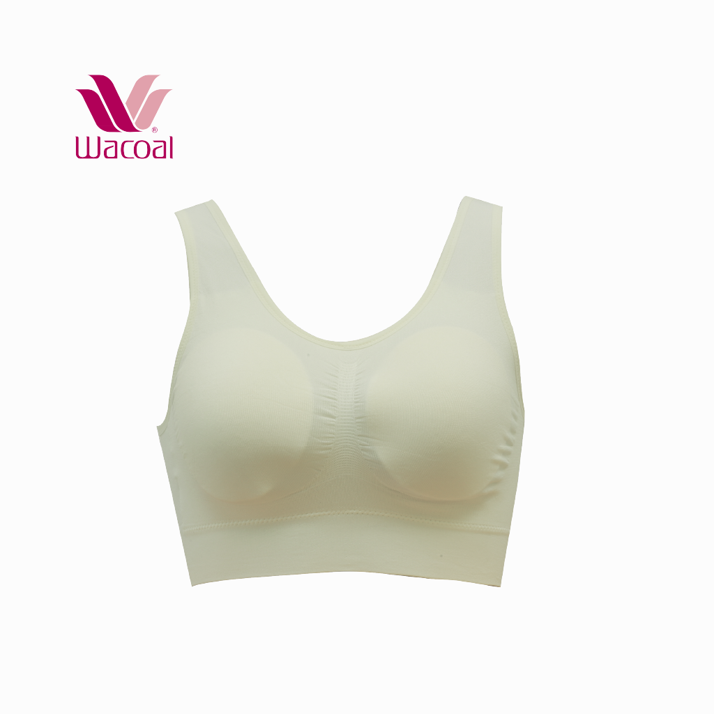 Wacoal Smart Size Bra เสื้อชั้นในผู้หญิง สีครีม Size M จำนวน 1 ตัว รหัส 201684
