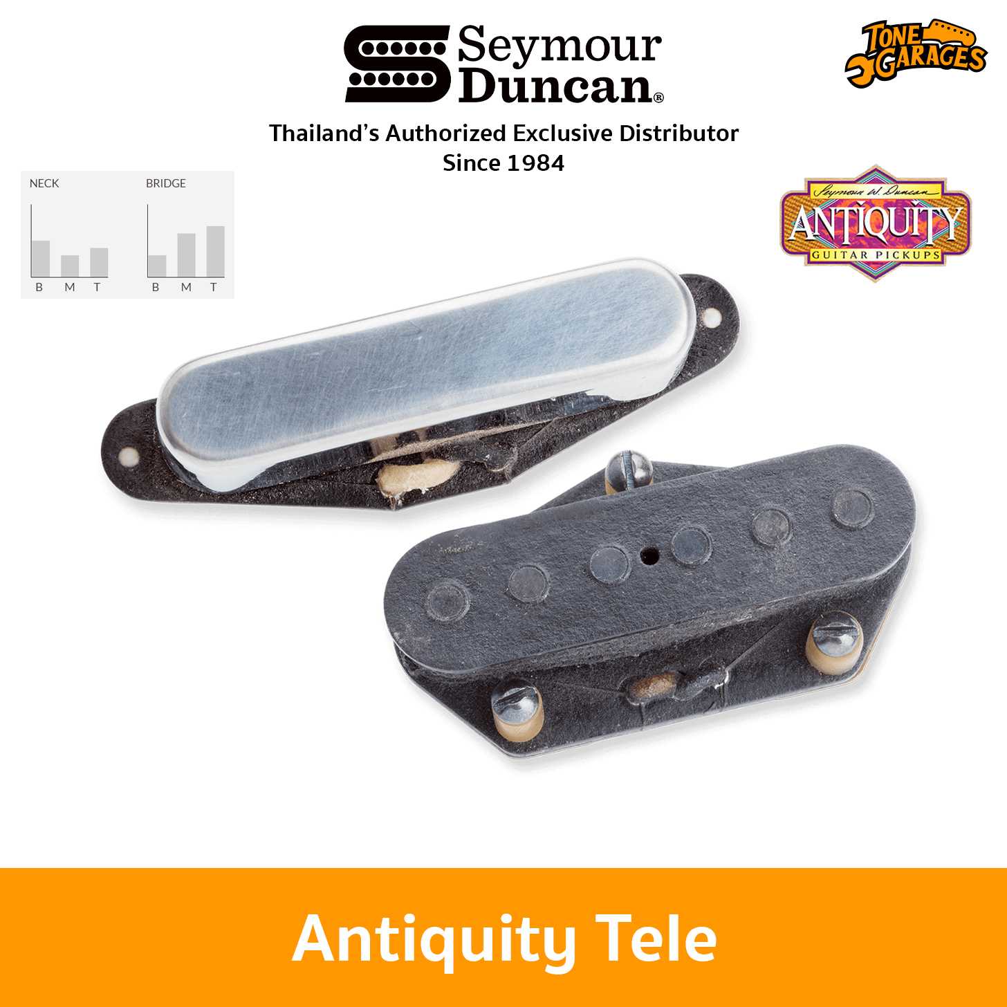 Seymour Duncan Antiquity Tele Telecaster Pickup ปิ๊กอัพ เทเล 50s Made in USA ของแท้ 100%