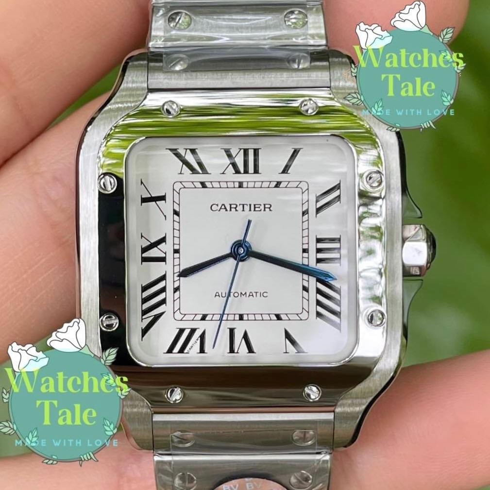 Cartier Santos De Cartier 35mm. 39.8mm. Ref.WSSA0029 BV LINE SHOPPING
