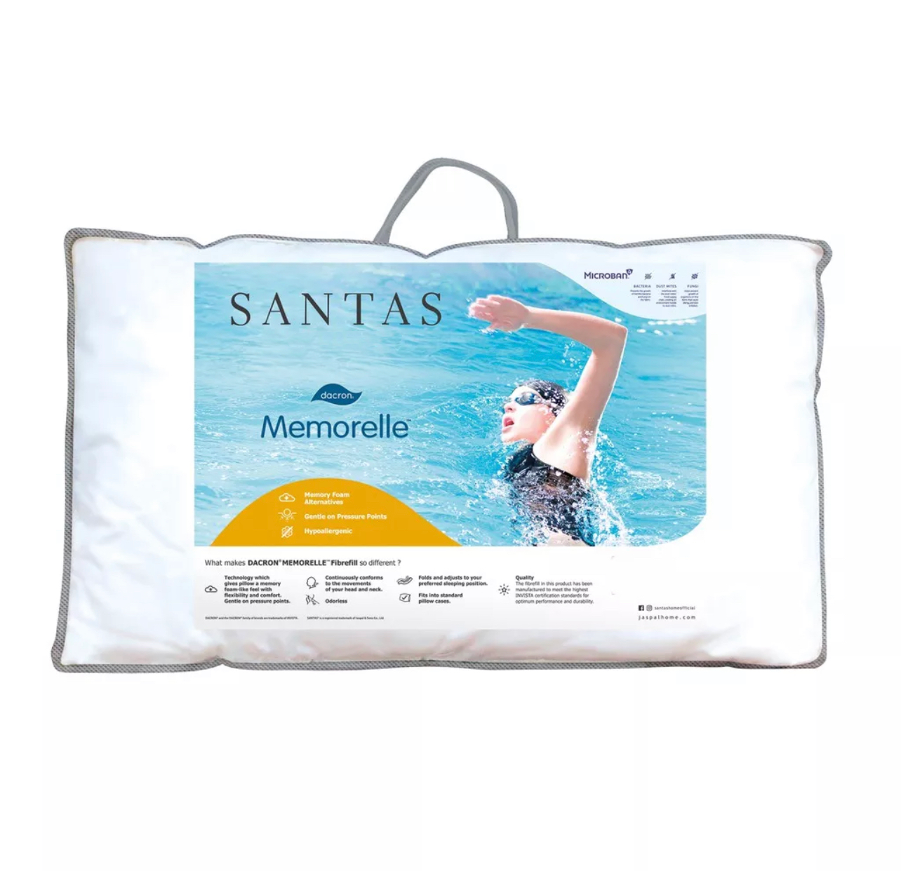 SANTAS หมอนหนุน  รุ่น Dacron Memorelle
