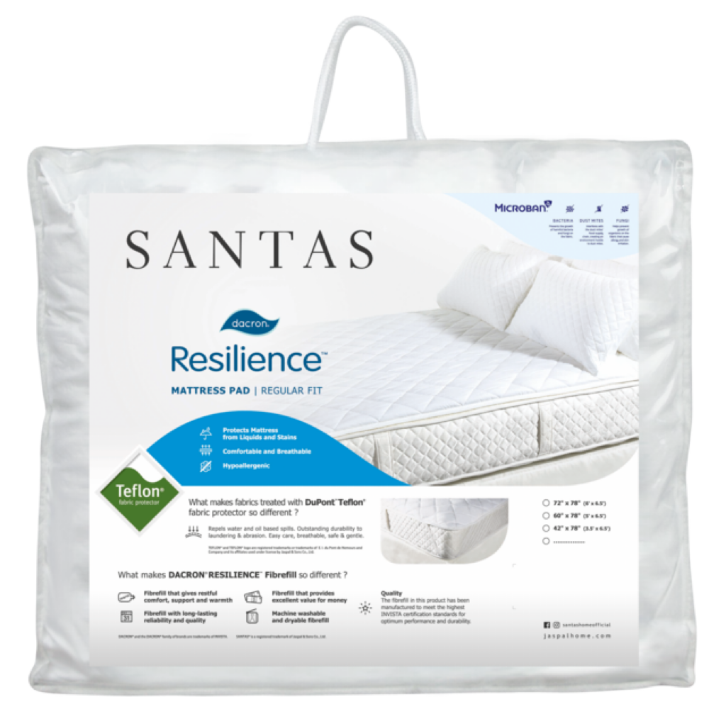 SANTAS ผ้ารองกันเปื้อน รุ่น Resilience แบบรัดมุม ขนาด 5 ฟุต