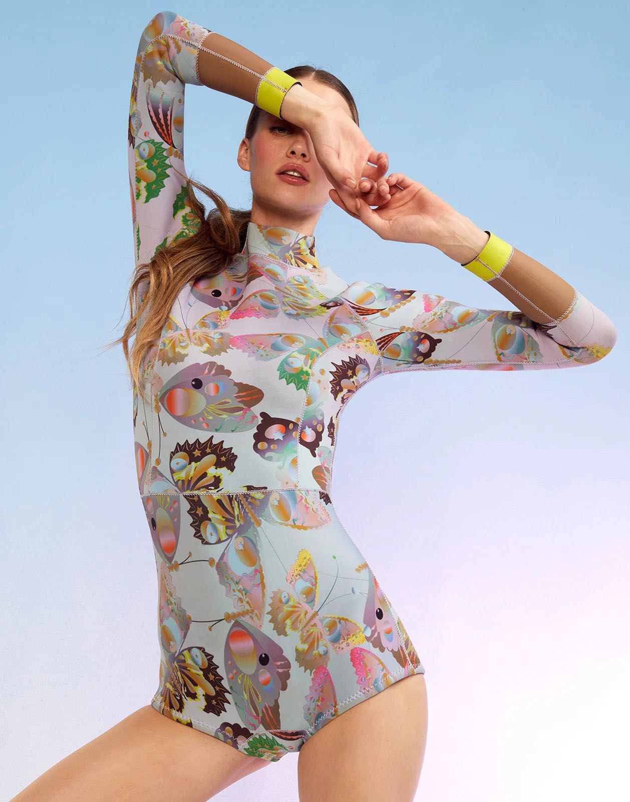 CYNTHIA ROWLEY Sunrise Paisley Wetsuit