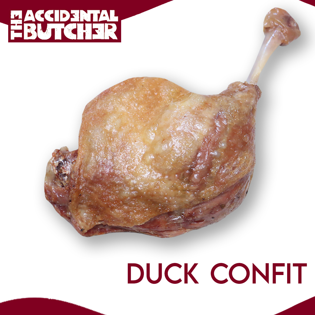 [พร้อมทาน] Duck confit (ขาเป็ดตุ๋นน้ำมัน)