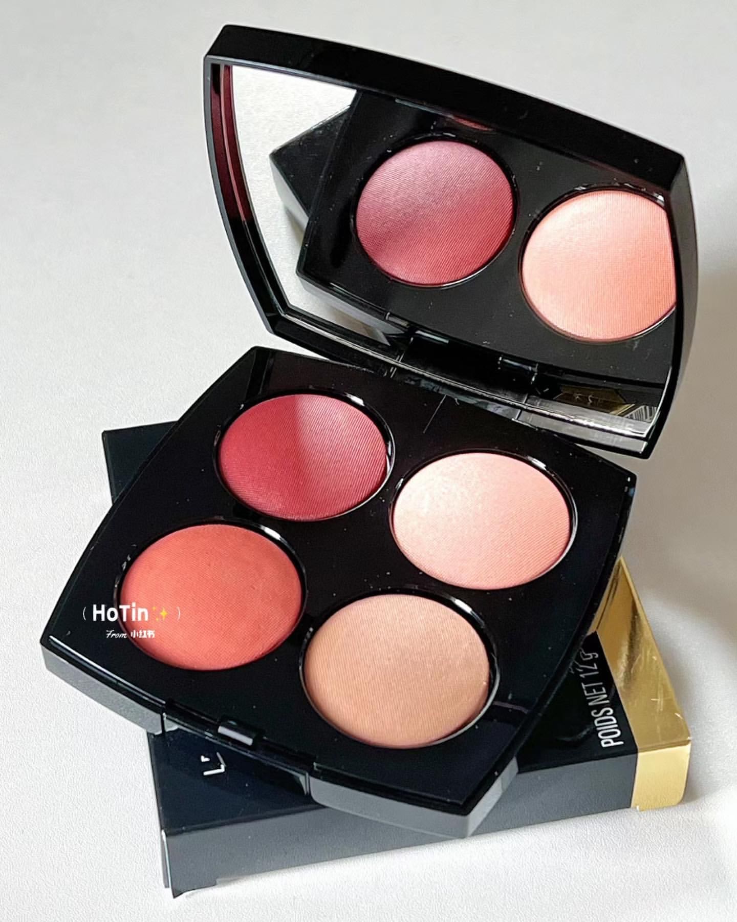 Chanel Les 4 Rouges Yeux Et Joues เบอร์ 957 Tendresse