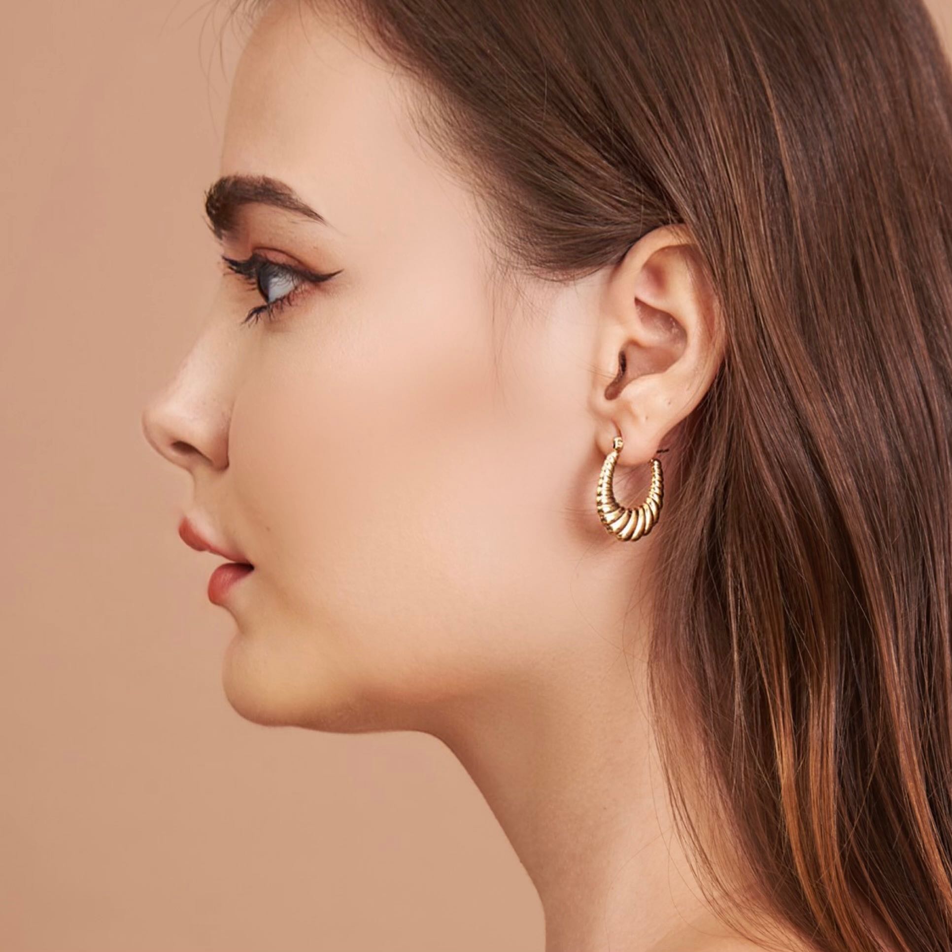 Astrid Gold Plated Earrings