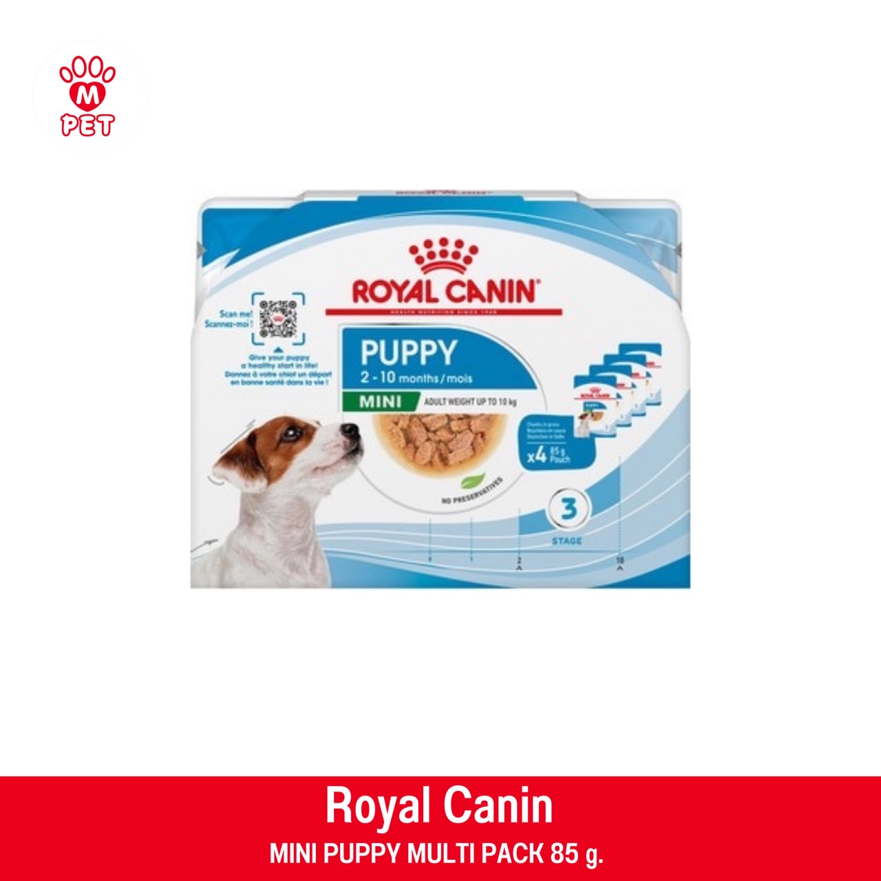 CHN MINI PUPPY 4x85g. (MULTI PACK)
