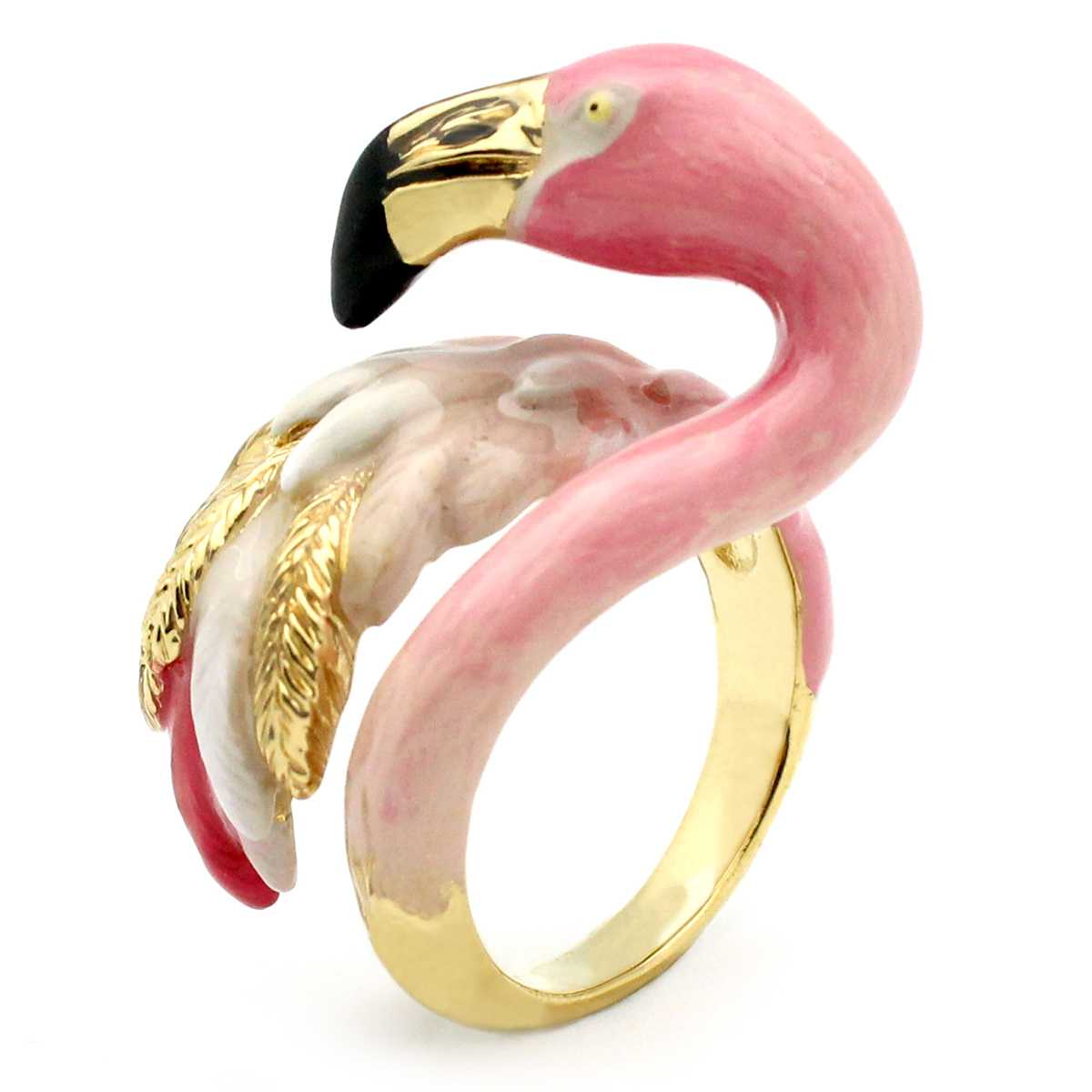 Flamingo Ring แหวนนกฟามิงโก้ | GoodAfterNine