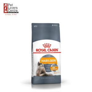 ROYAL CANIN  HAIR & SKIN อาหารแมวโต ที่ต้องการดูแลผิวหนังและเส้นขน  ขนาด 2 kg.