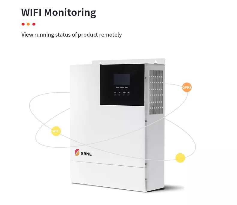 Hybrid off grid inverter 5kW สตาร์ทมอเตอร์ได้ถึง 4แรงม้า (MF4850S80-H)