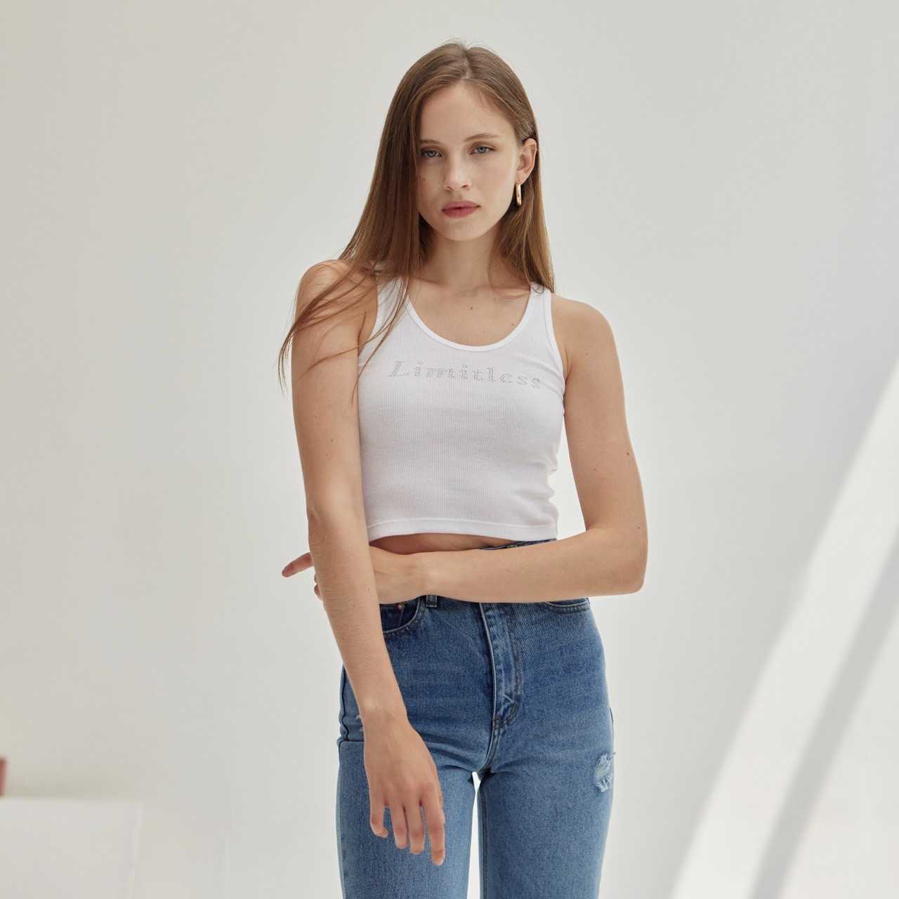 (HUSSA Styles) Limitless Tank Top -White