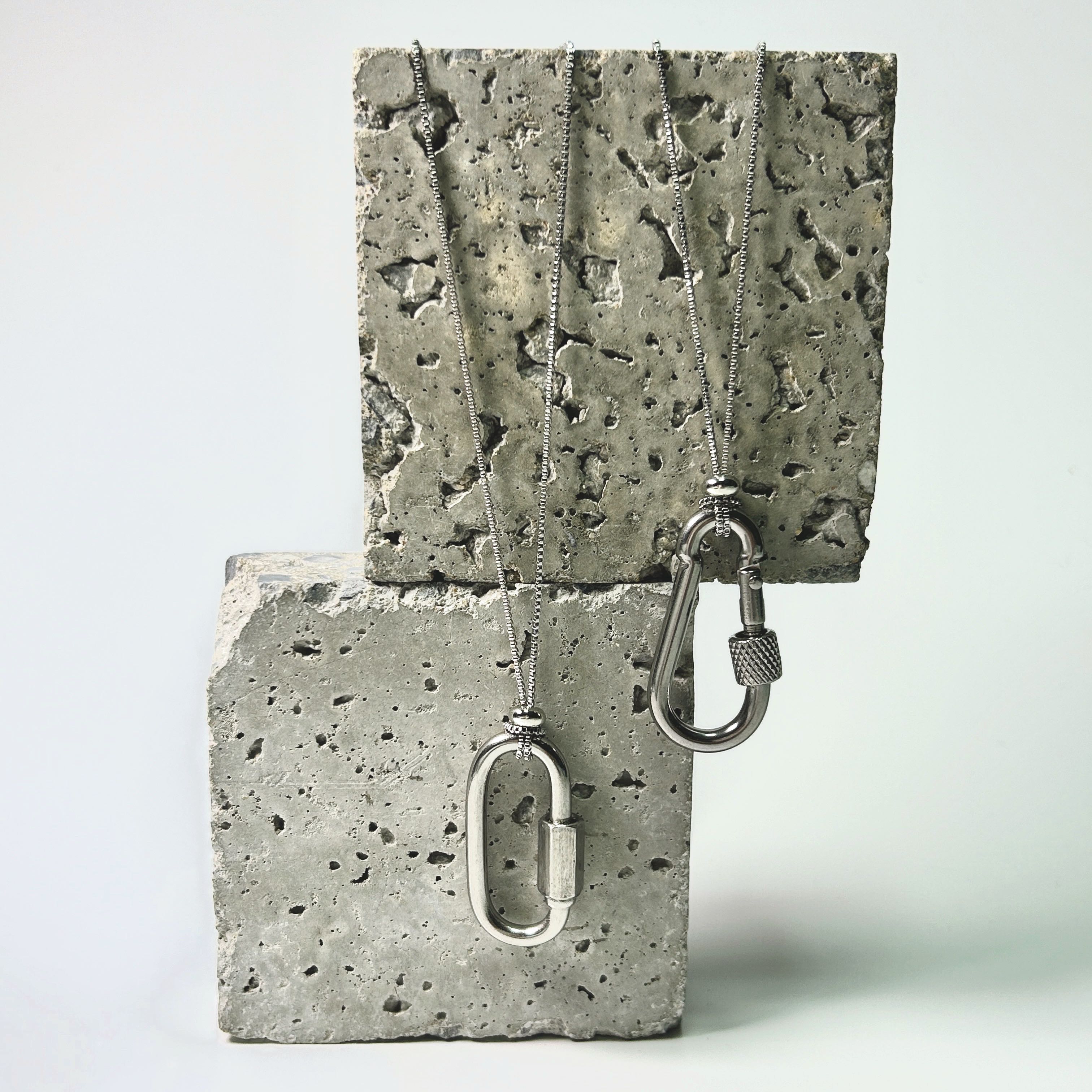 Carabiner Lock Necklace 