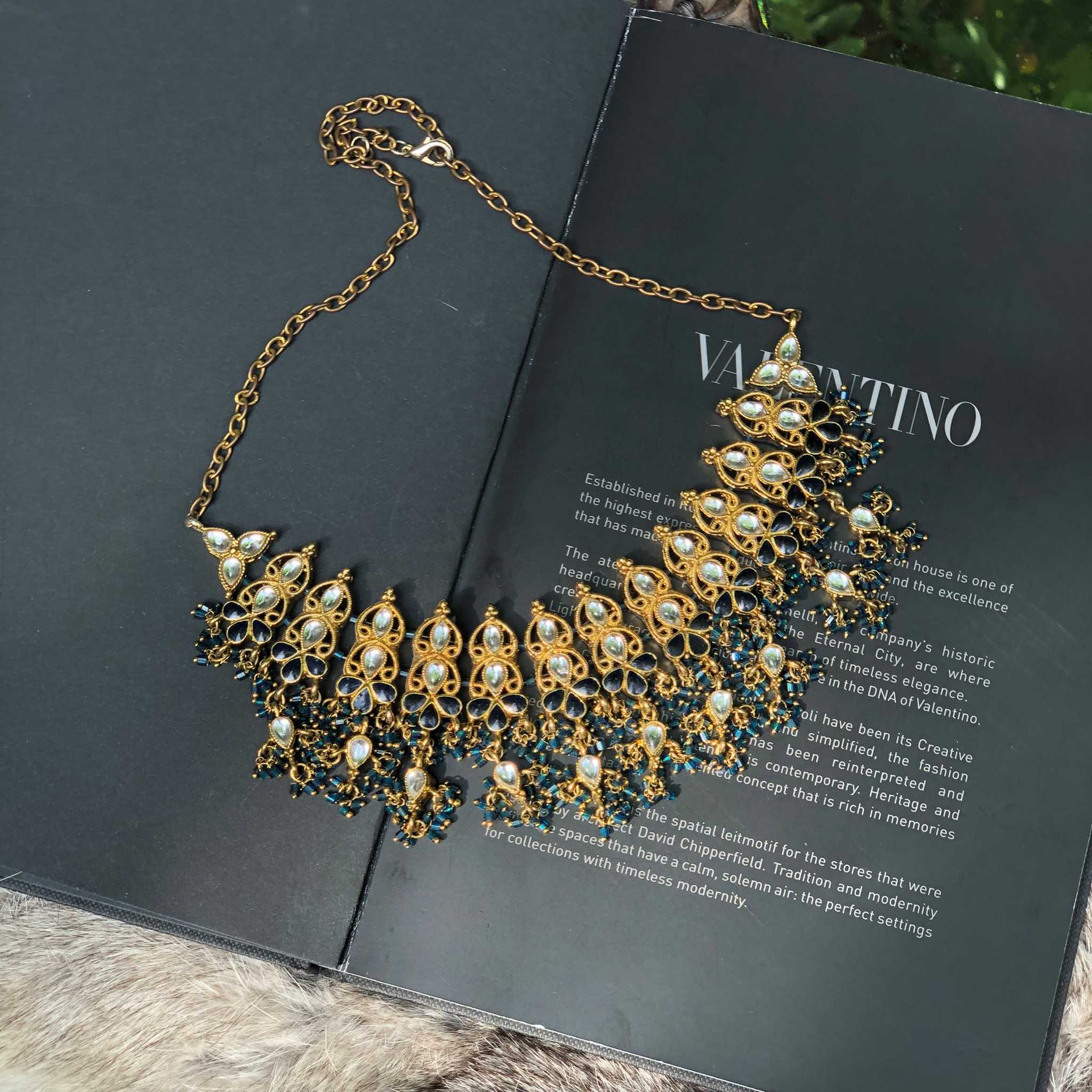 Vintage Majestic & Stunning Necklace 👑💎🦄👑 สร้อยคอวินเทจสวยสุดปัง