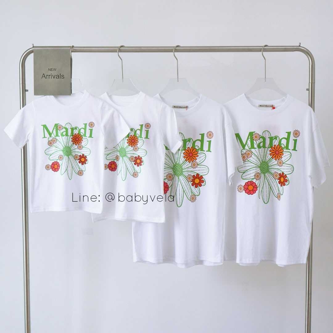 Mardi T-Shirt Blossom (White Green)