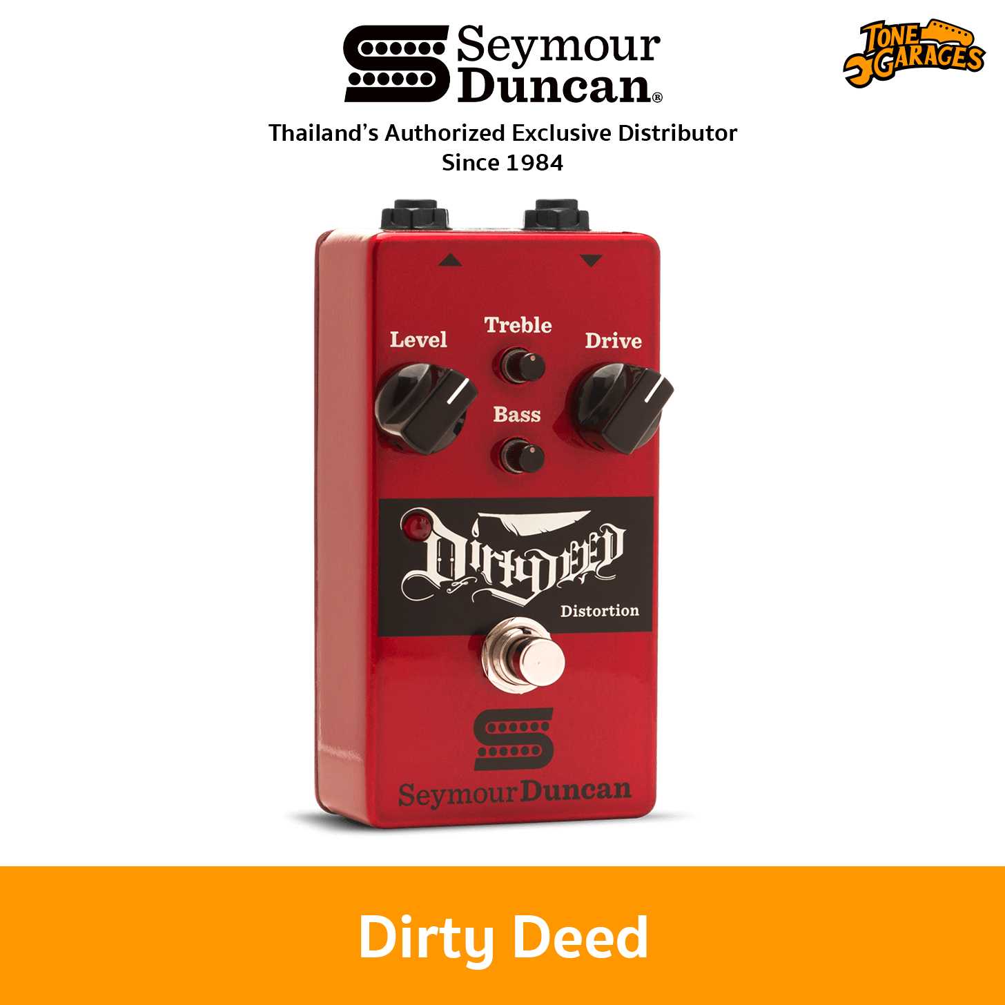 Seymour Duncan Dirty Deed Distortion เอฟเฟคกีต้าร์ ดิสทอร์ชั่น Made in USA
