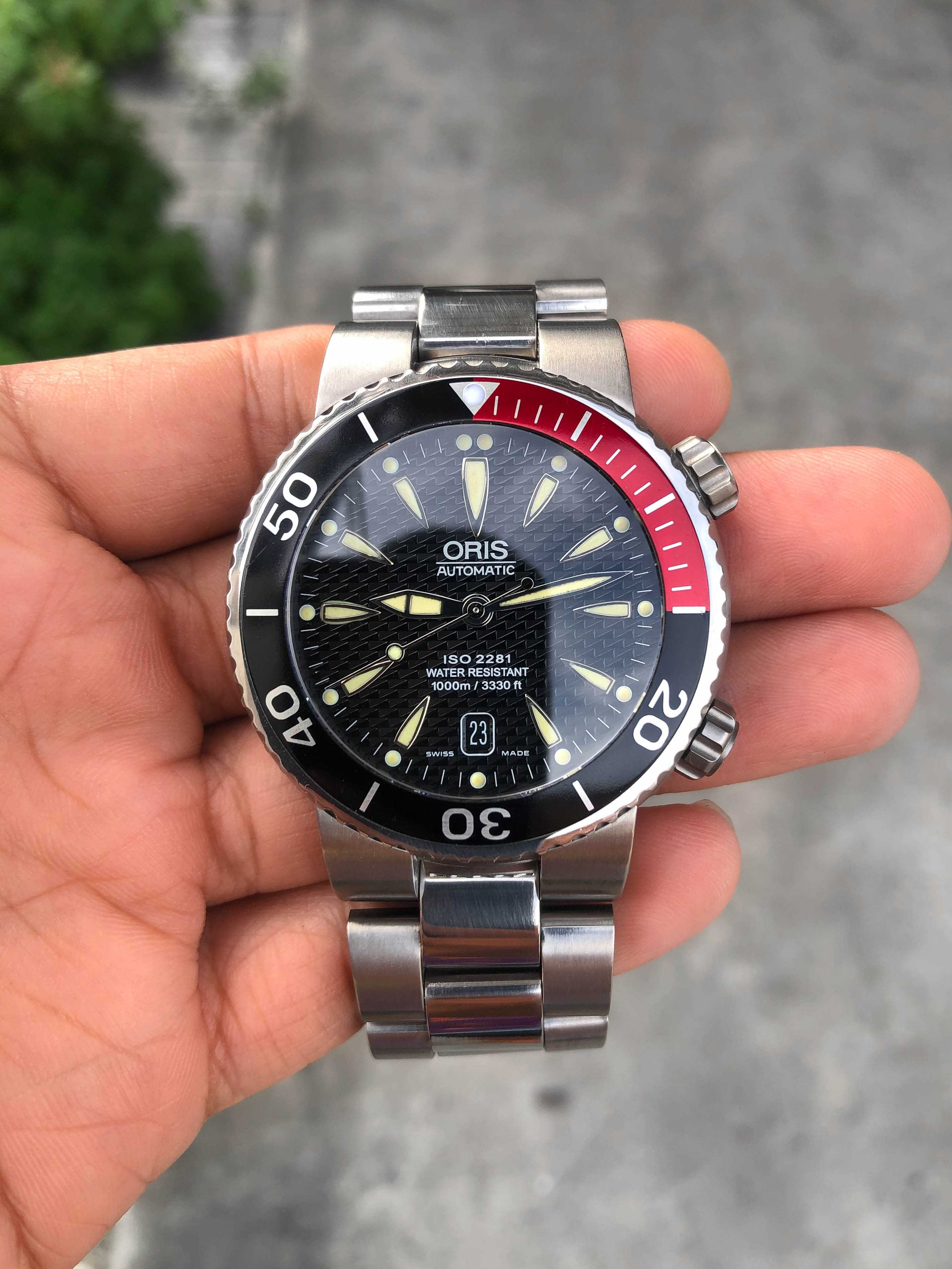 Oris Divers TT1 Titan Date 1000M Automatic King Size