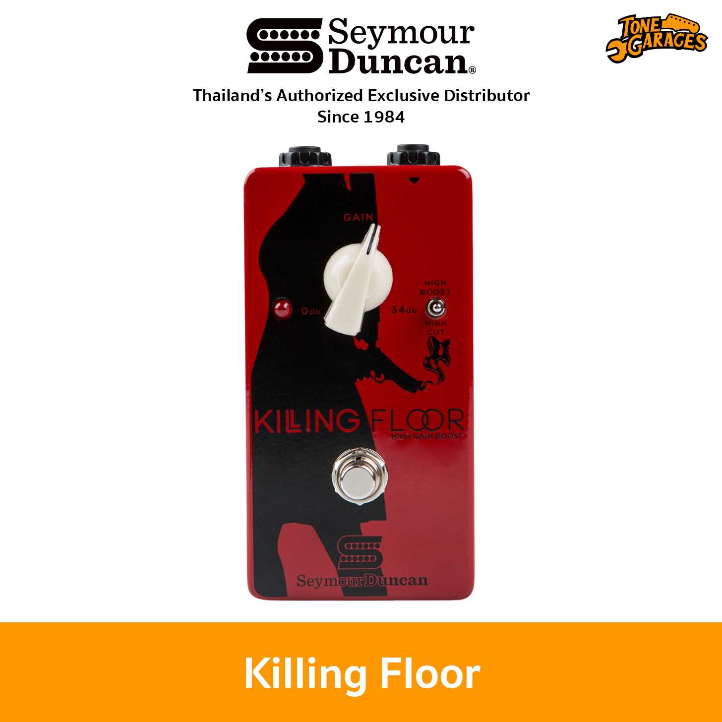Seymour Duncan Killing Floor High Gain Booster เอฟเฟคกีต้าร์ บูสเตอร์ Made in USA