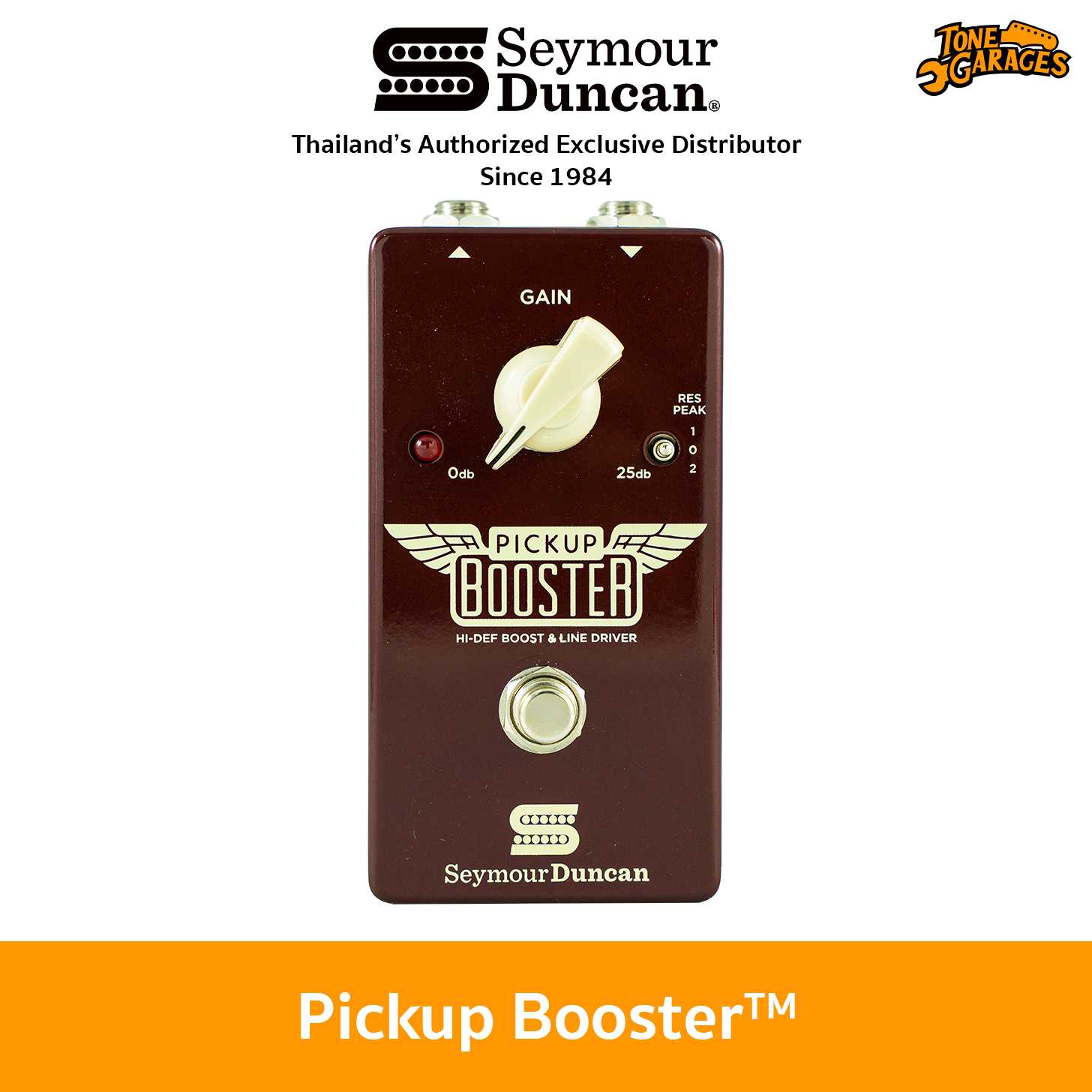 Seymour Duncan Pickup Booster Clean Boost Pedal เอฟเฟคกีต้าร์ไฟฟ้า Made in USA
