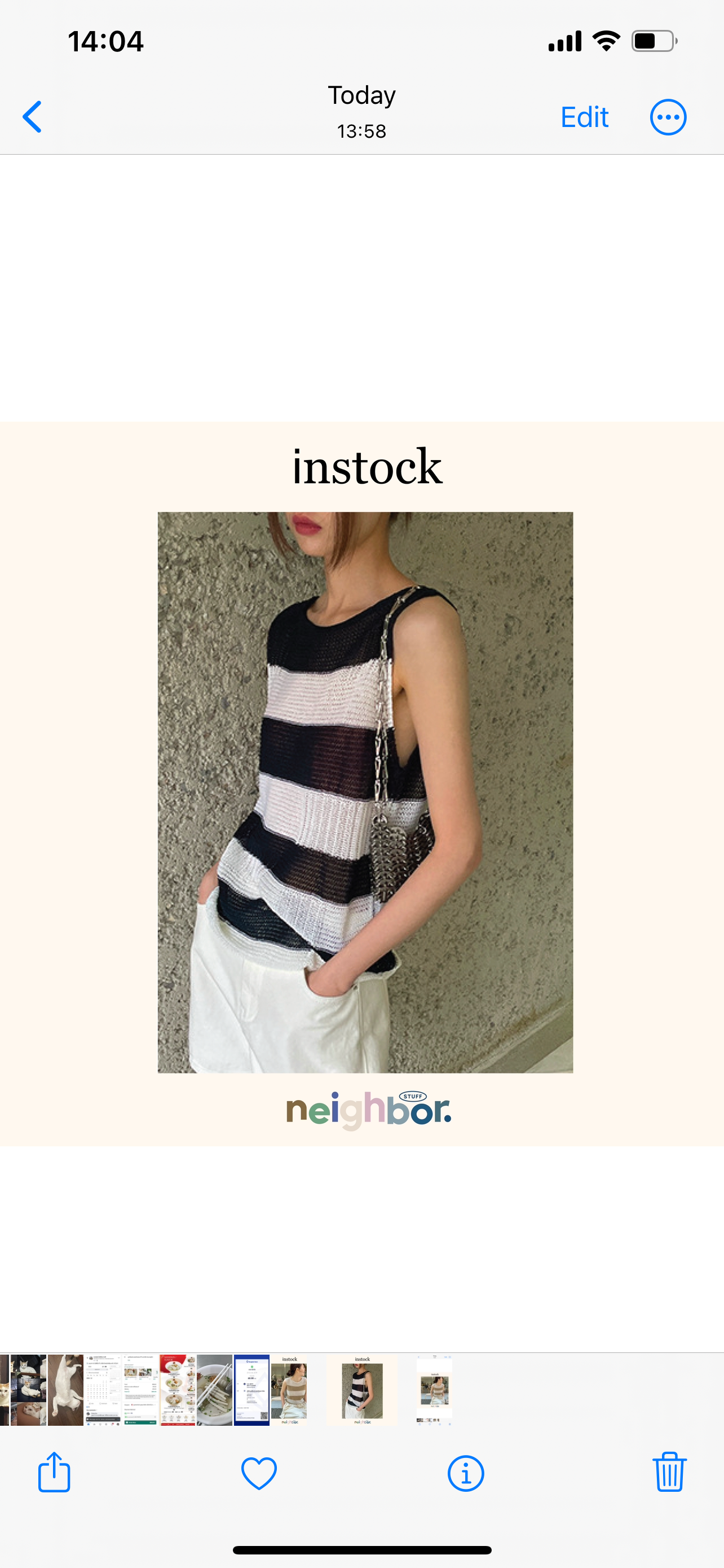 SALE light knit top