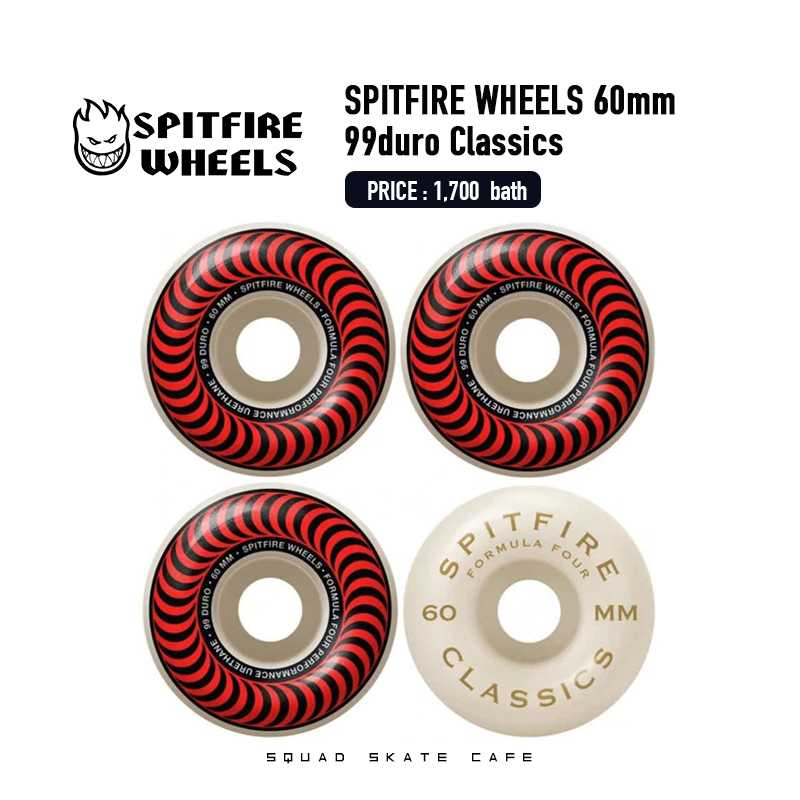 SPITFIRE WHEELS 60mm 99duro Classics