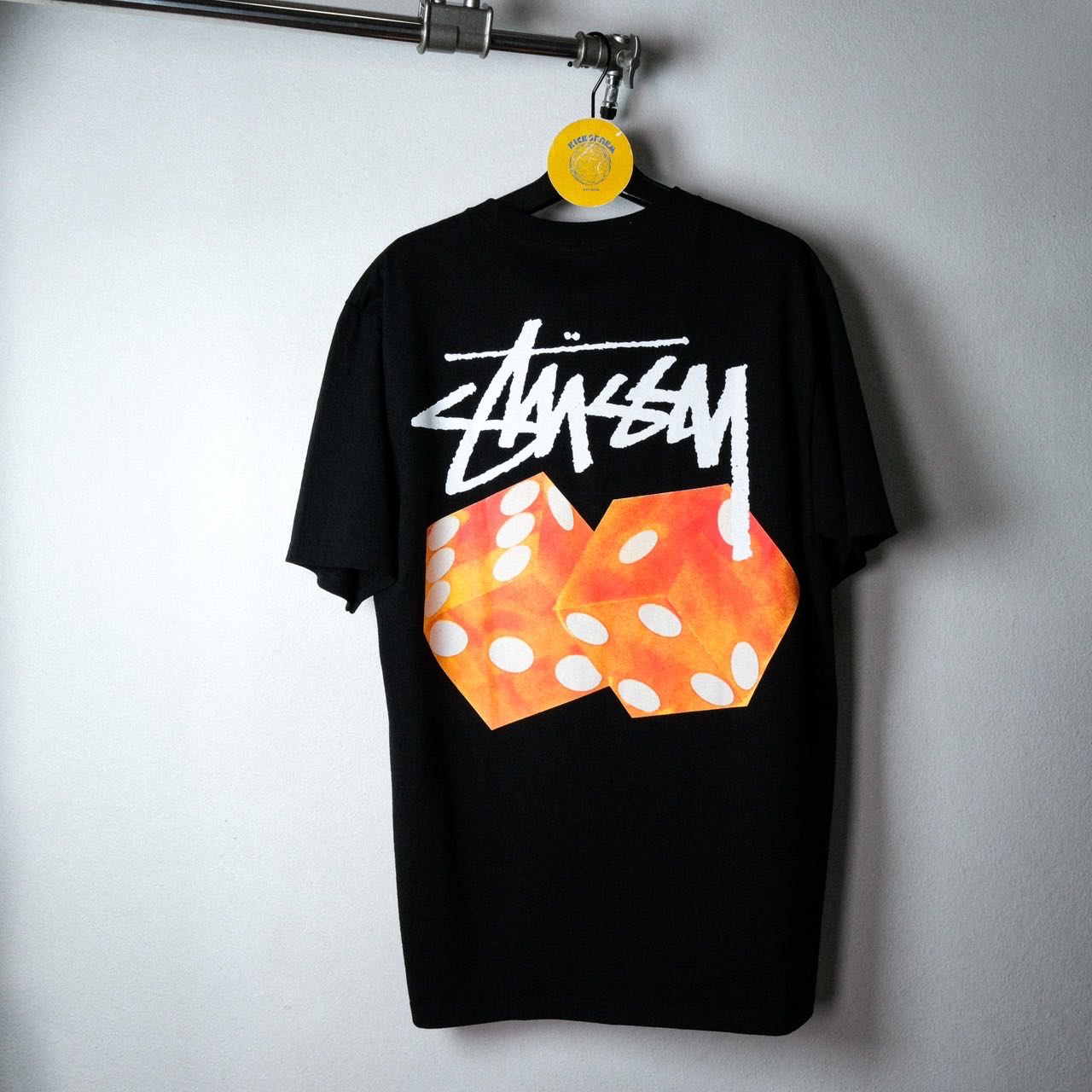STÜSSY DICED OUT TEE (BLACK)