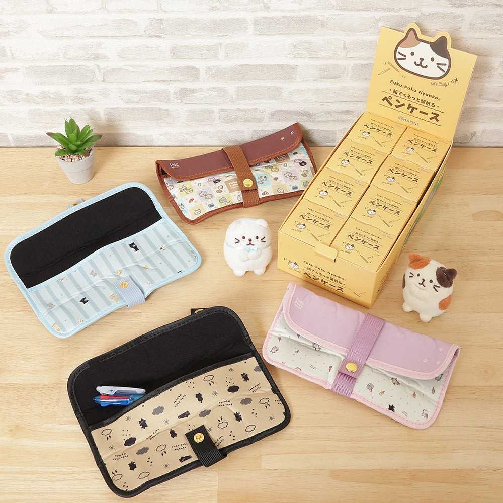 สุ่ม Pen Case กระเป๋าแมวใส่ปากกา