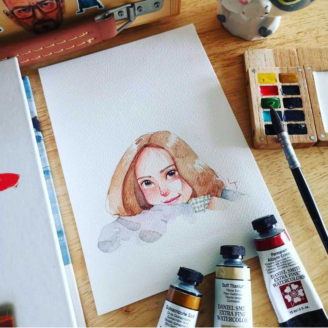 รับวาดรูป / รูปวาดสีน้ำ /รับงานด่วน/ ราคาประหยัด