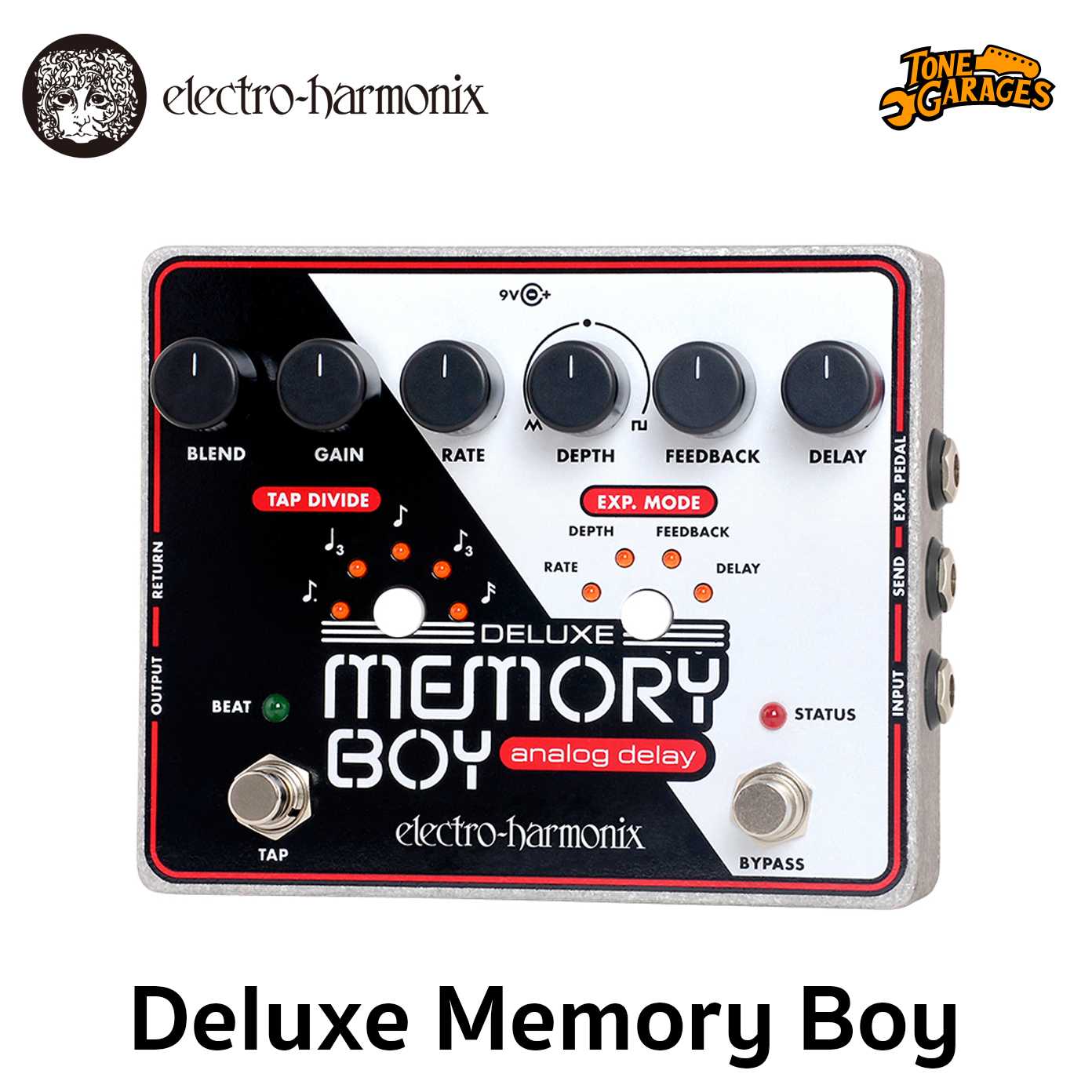 Electro Harmonix Deluxe Memory Boy with more control and tap tempo เอฟเฟคกีต้าร์ Made in USA