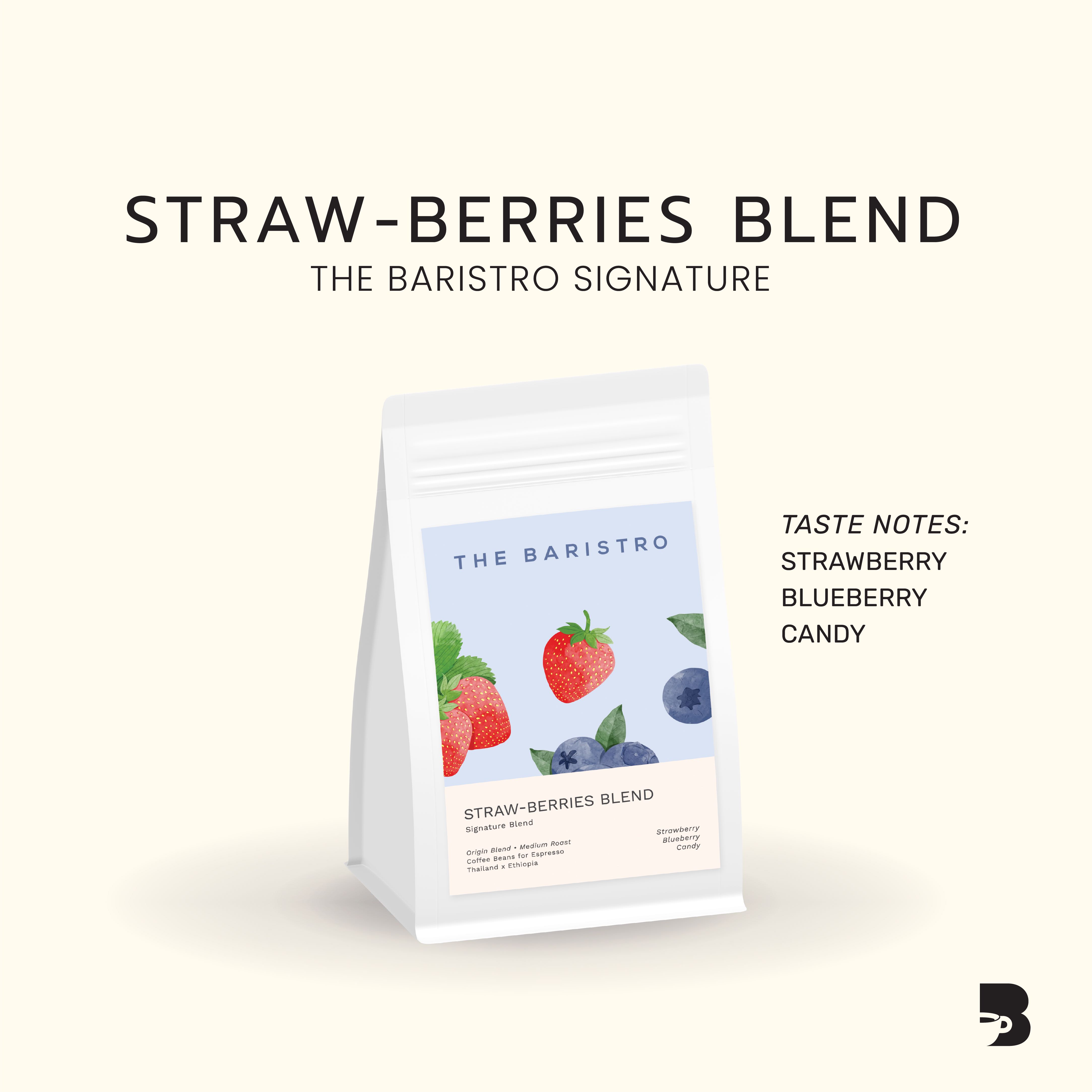 Straw-Berries The Baristro Signature
