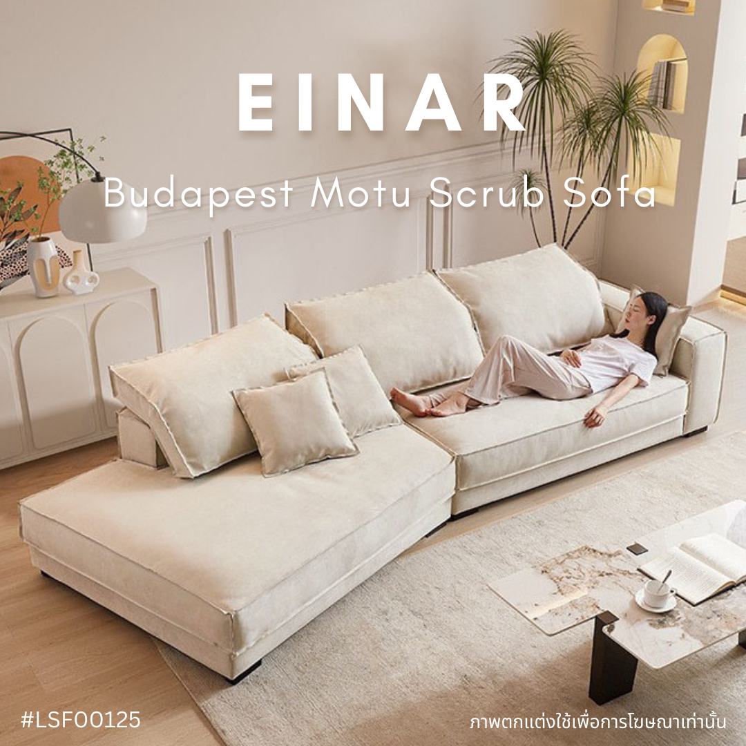 EINAR Budapest Motu Scrub Sofa
