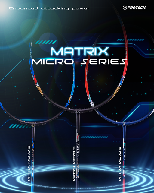 Protech Sports ไม้แบดมินตัน รุ่น Matrix Micro 3