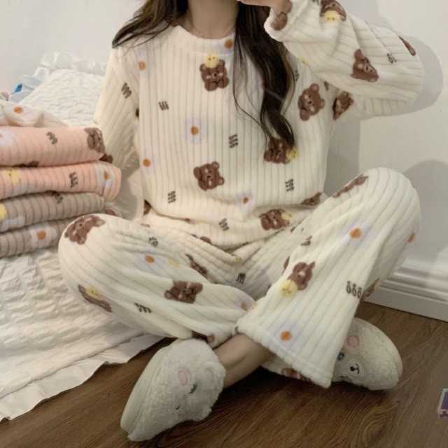 ชุดนอนผ้านาโน ลายน้องหมี