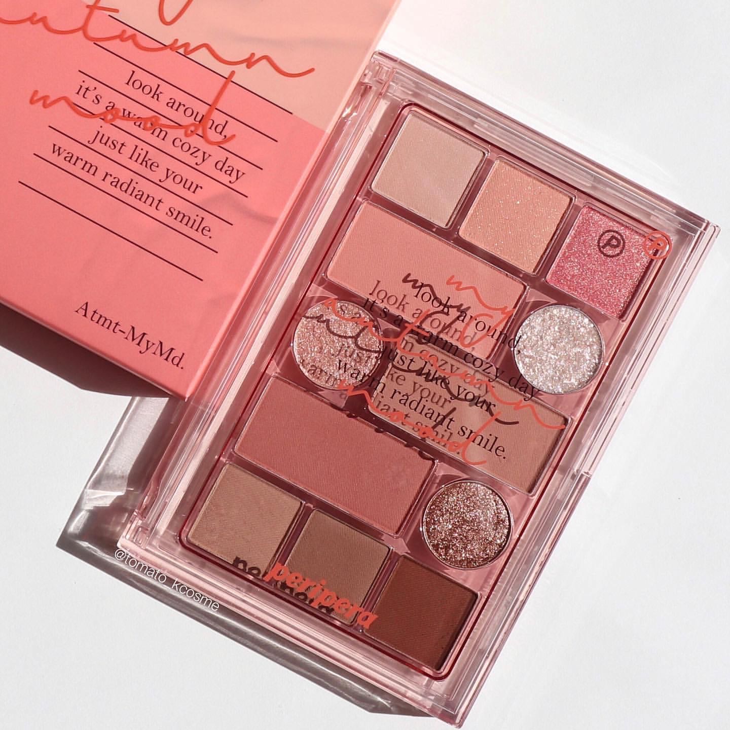  Peripera All Take Mood Technique Palette เบอร์ 03 My Autumn Mood